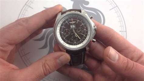 Bretiling for Bentley 6.75 Chronograph Luxury Watch Review